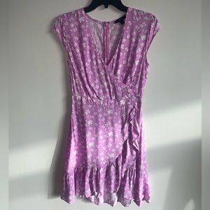 J. Crew Floral Faux Wrap Dress